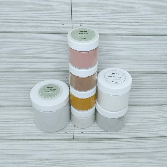 7x Organic+ Natural Clays and Powders For Soap Making + Candles + Infusions - Picture 3 of 7